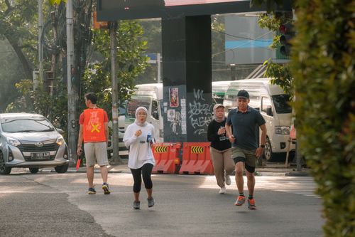 Race photo from Running 5 K
