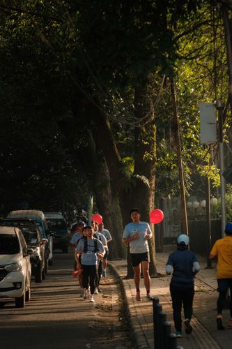 Race photo from Running 5 K