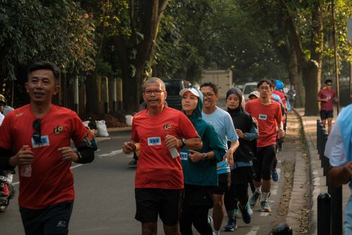 Race photo from Running 5 K