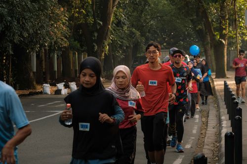 Race photo from Running 5 K