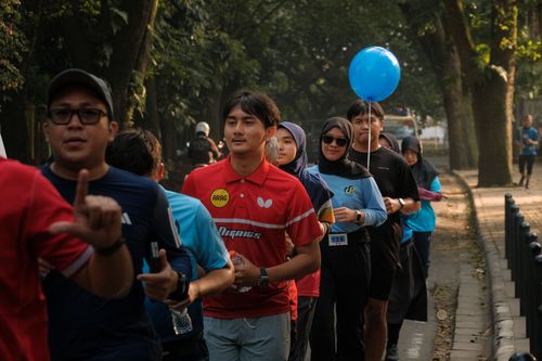 Race photo from Running 5 K