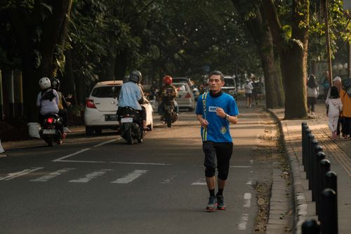 Race photo from Running 5 K