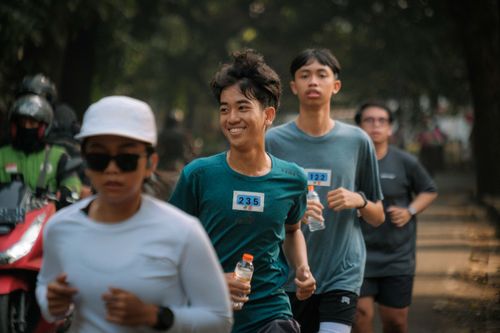 Race photo from Running 5 K