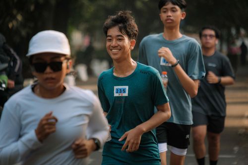 Race photo from Running 5 K