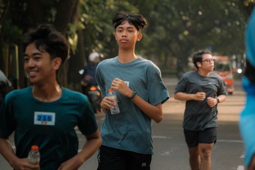 Race photo from Running 5 K