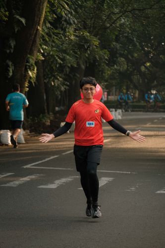 Race photo from Running 5 K