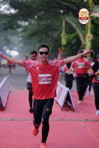 Race photo from Kediri Half Marathon 2025