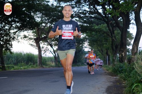 Race photo from Kediri Half Marathon 2024