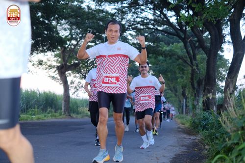 Race photo from Kediri Half Marathon 2024