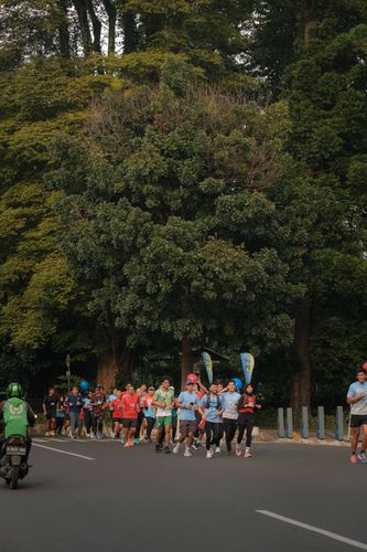 Race photo from Running 5 K