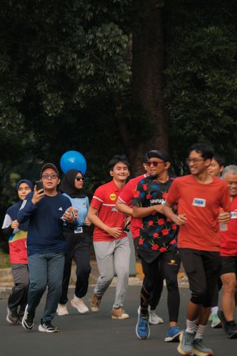 Race photo from Running 5 K