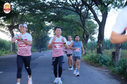 Race photo from Kediri Half Marathon 2024