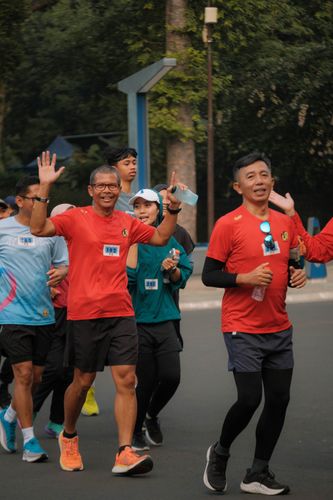 Race photo from Running 5 K