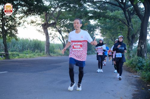 Race photo from Kediri Half Marathon 2024