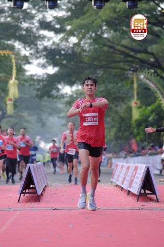 Race photo from Kediri Half Marathon 2025