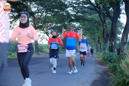 Race photo from Kediri Half Marathon 2024
