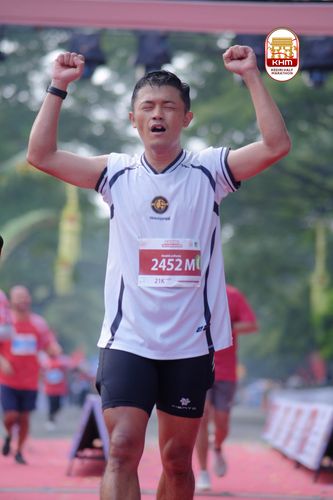 Race photo from Kediri Half Marathon 2025