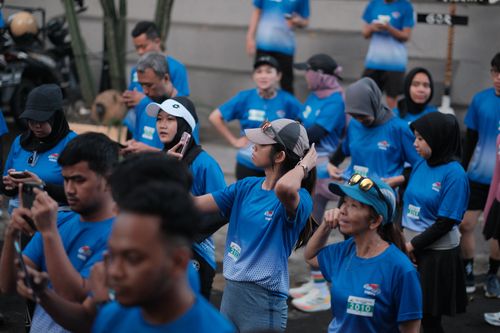 Race photo from KBP City Run 2024 Vibes