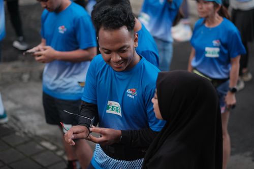 Race photo from KBP City Run 2024 Vibes