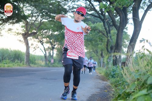 Race photo from Kediri Half Marathon 2024