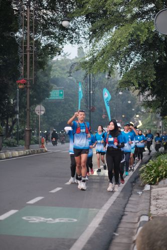 Race photo from KBP City Run 2024 Vibes
