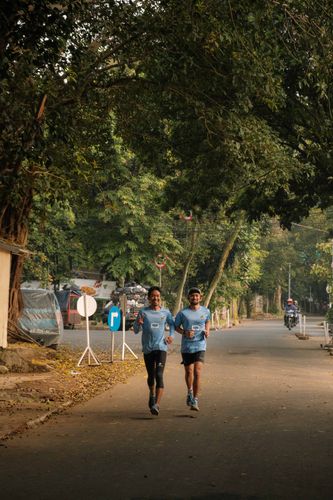 Race photo from Running 5 K