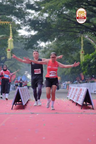 Race photo from Kediri Half Marathon 2025
