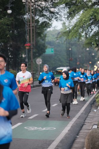 Race photo from KBP City Run 2024 Vibes