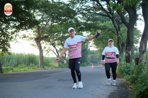 Race photo from Kediri Half Marathon 2024