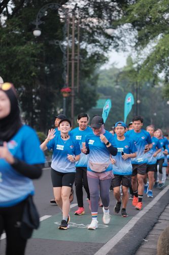 Race photo from KBP City Run 2024 Vibes