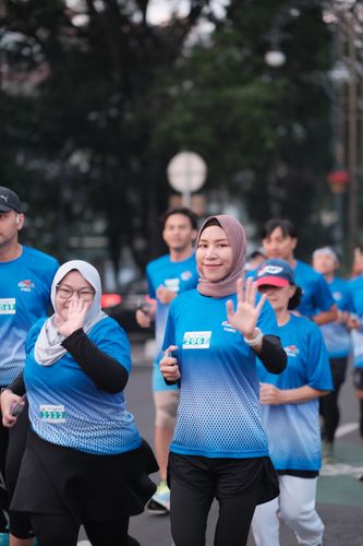 Race photo from KBP City Run 2024 Vibes