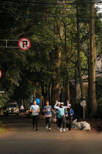 Race photo from Running 5 K