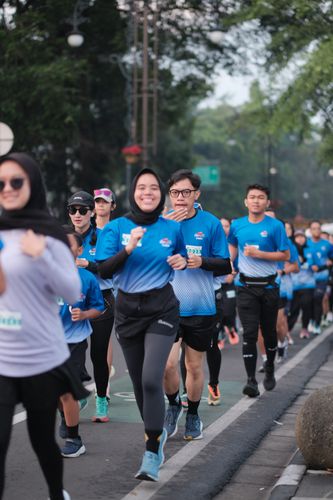 Race photo from KBP City Run 2024 Vibes