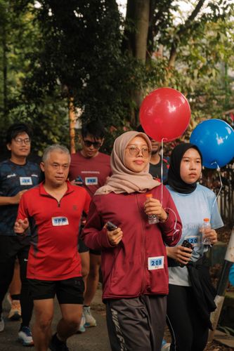 Race photo from Running 5 K