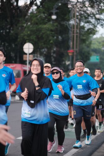 Race photo from KBP City Run 2024 Vibes