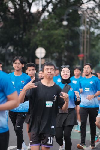 Race photo from KBP City Run 2024 Vibes