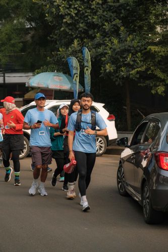 Race photo from Running 5 K