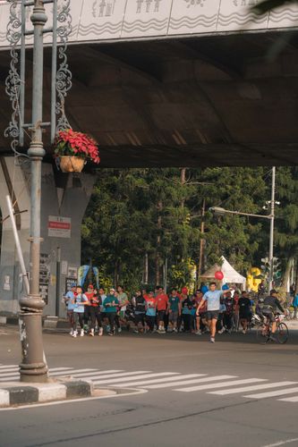 Race photo from Running 5 K