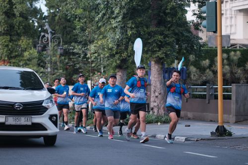 Race photo from KBP City Run 2024 Vibes