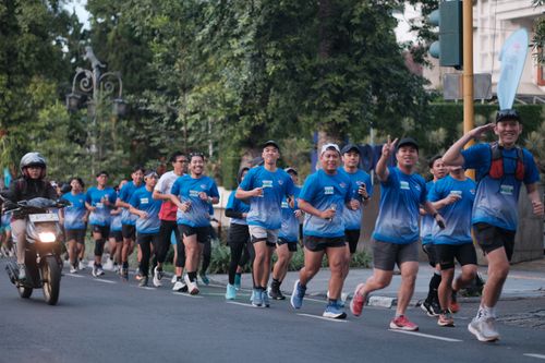 Race photo from KBP City Run 2024 Vibes