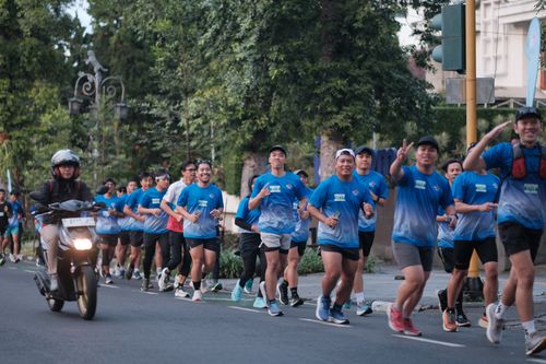 Race photo from KBP City Run 2024 Vibes