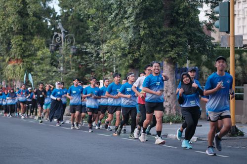 Race photo from KBP City Run 2024 Vibes