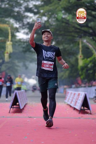 Race photo from Kediri Half Marathon 2025