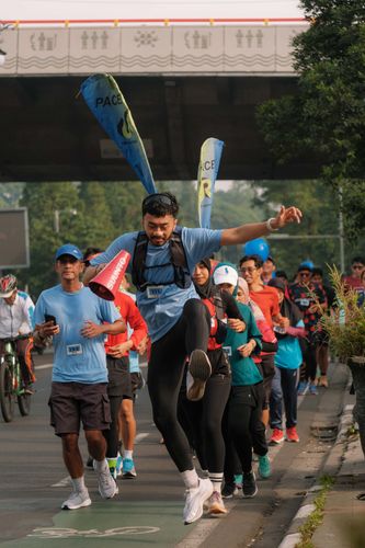Race photo from Running 5 K
