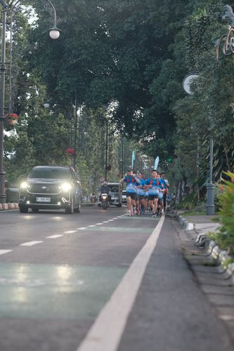 Race photo from KBP City Run 2024 Vibes