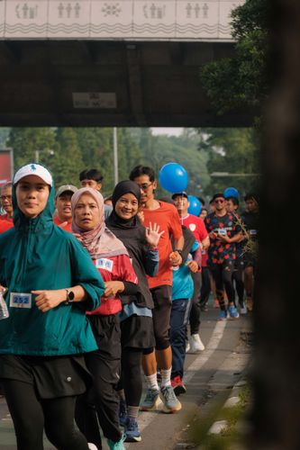 Race photo from Running 5 K