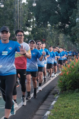 Race photo from KBP City Run 2024 Vibes