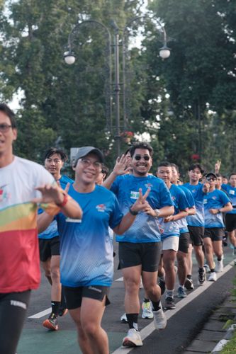 Race photo from KBP City Run 2024 Vibes
