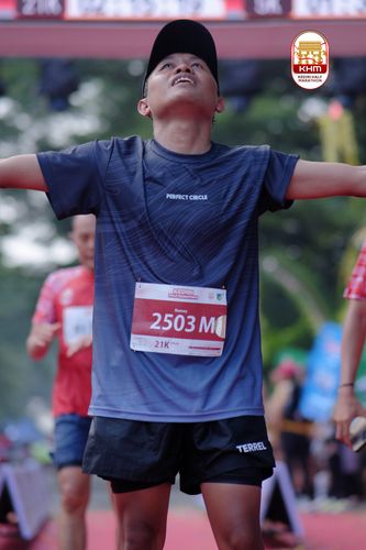 Race photo from Kediri Half Marathon 2025