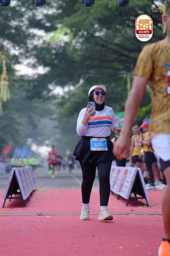 Race photo from Kediri Half Marathon 2025